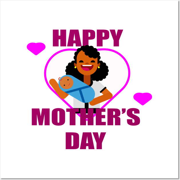 Happy Mother's Day Wall Art by Art with bou